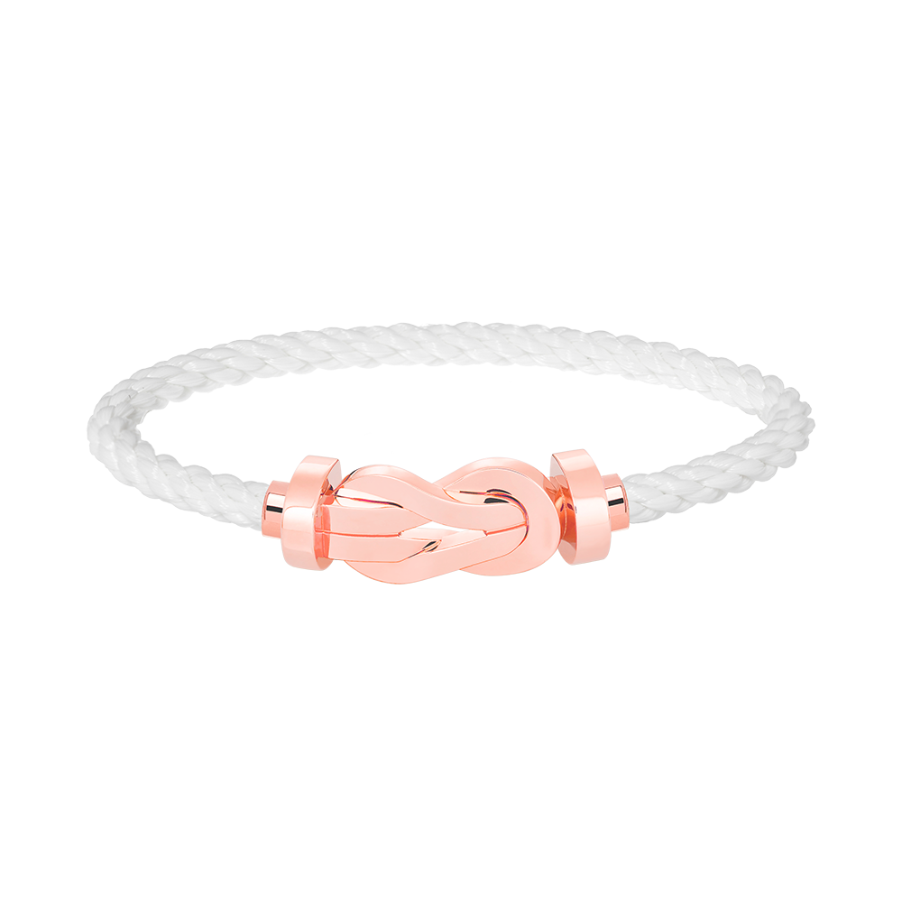 [Kismet Jewels ]CHANCE LARGE 8 FIGURE BUCKLE NO DIAMOND BRACELET ROSE GOLD