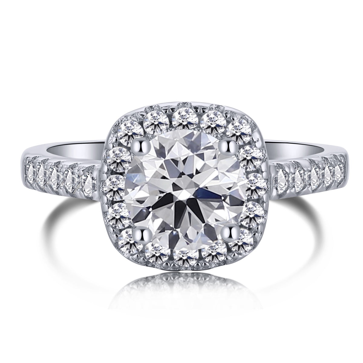 [Kismet Jewels ]Dazzling Resplendent Round Cut Wedding Ring