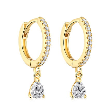 [Kismet Jewels ]Luxurious Geometric Drop Earrings