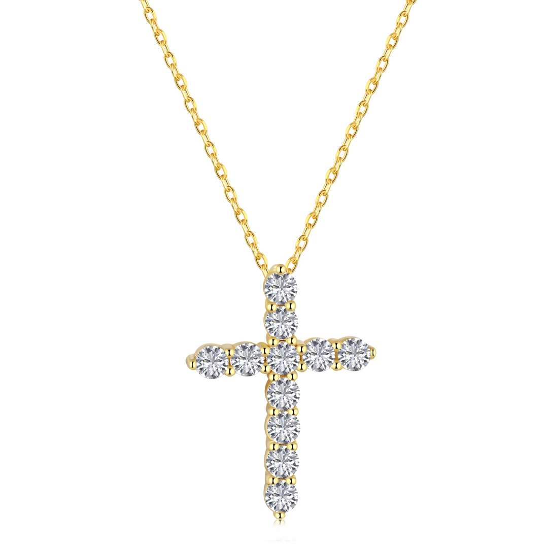 [Kismet Jewels ]Unique Cross Shape Necklace