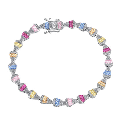 [Kismet Jewels ]Radiant Water Drop Shape Daily Bracelet