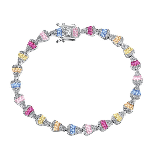 [Kismet Jewels ]Radiant Water Drop Shape Daily Bracelet
