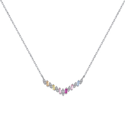 [Kismet Jewels ]Dazzling Rainbow Necklace