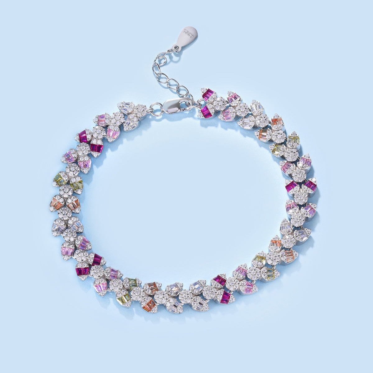 [Kismet Jewels ]Dainty Exquisite Flower Shape Daily Bracelet