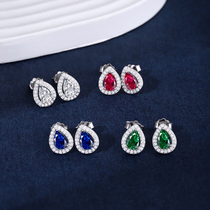 [Kismet Jewels ]Luxurious Water Drop Shape Earrings