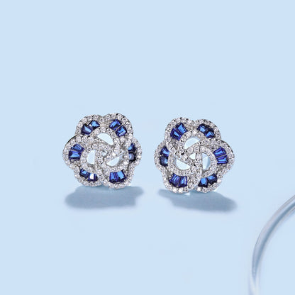 [Kismet Jewels ]Exquisite Flower Shape Daily Earrings