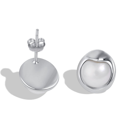 [Kismet Jewels ]Dainty Bread Pearl Earrings