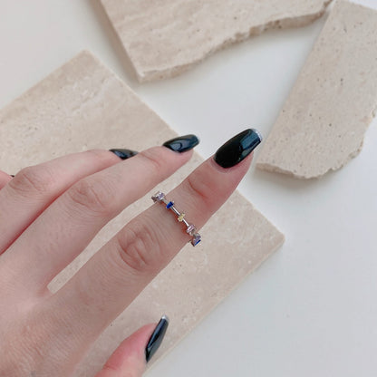 [Kismet Jewels ]Unique Trapezoid Cut Daily Ring