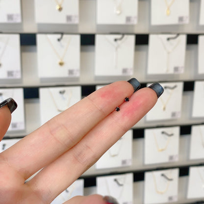 [Kismet Jewels ]Delicate Solitaire Earrings