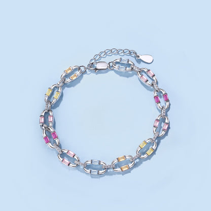 [Kismet Jewels ]Dazzling Colorful Daily Bracelet