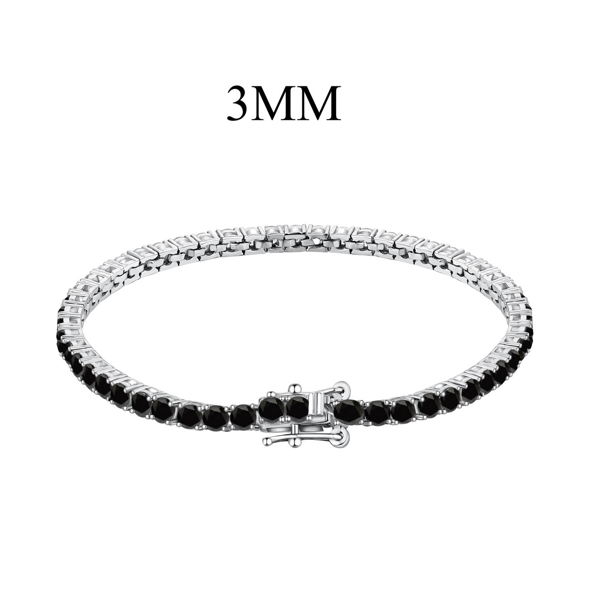 [Kismet Jewels ]Radiant Colorful Round Cut Party Bracelet