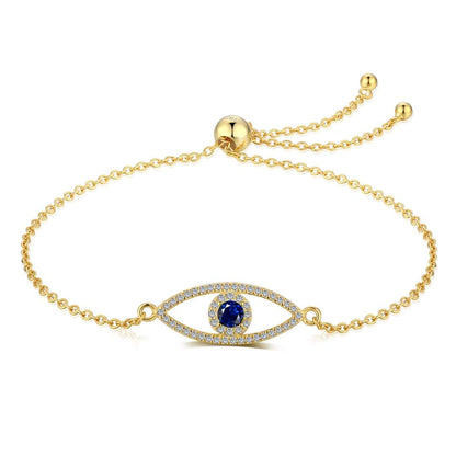 [Kismet Jewels ]Devil's Eye Hollow Design Bracelet