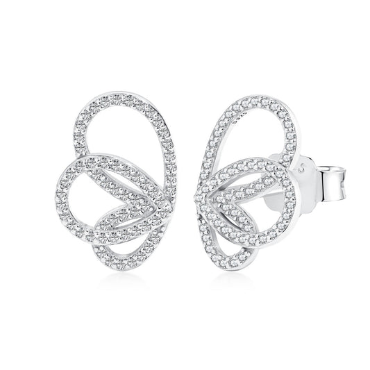 [Kismet Jewels ]Exquisite Butterfly Shape Earrings
