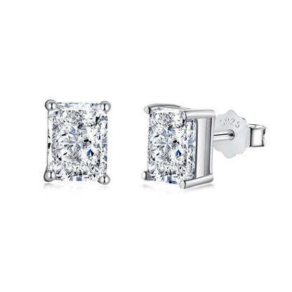 [Kismet Jewels ]Radiant Luxurious Princess Cut Daily Earrings