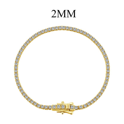 [Kismet Jewels ]Radiant Colorful Round Cut Party Bracelet