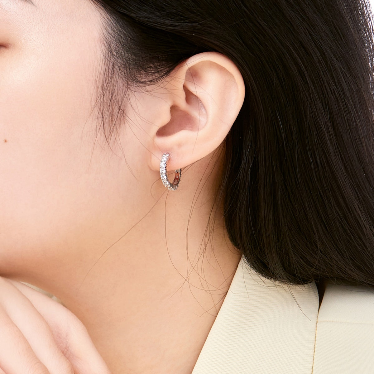 [Kismet Jewels ]Radiant Colorful Round Cut Earrings