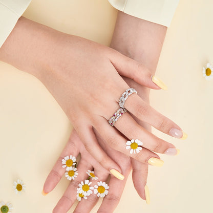 [Kismet Jewels ]Sparkling Vibrant Emerald Cut Daily Ring