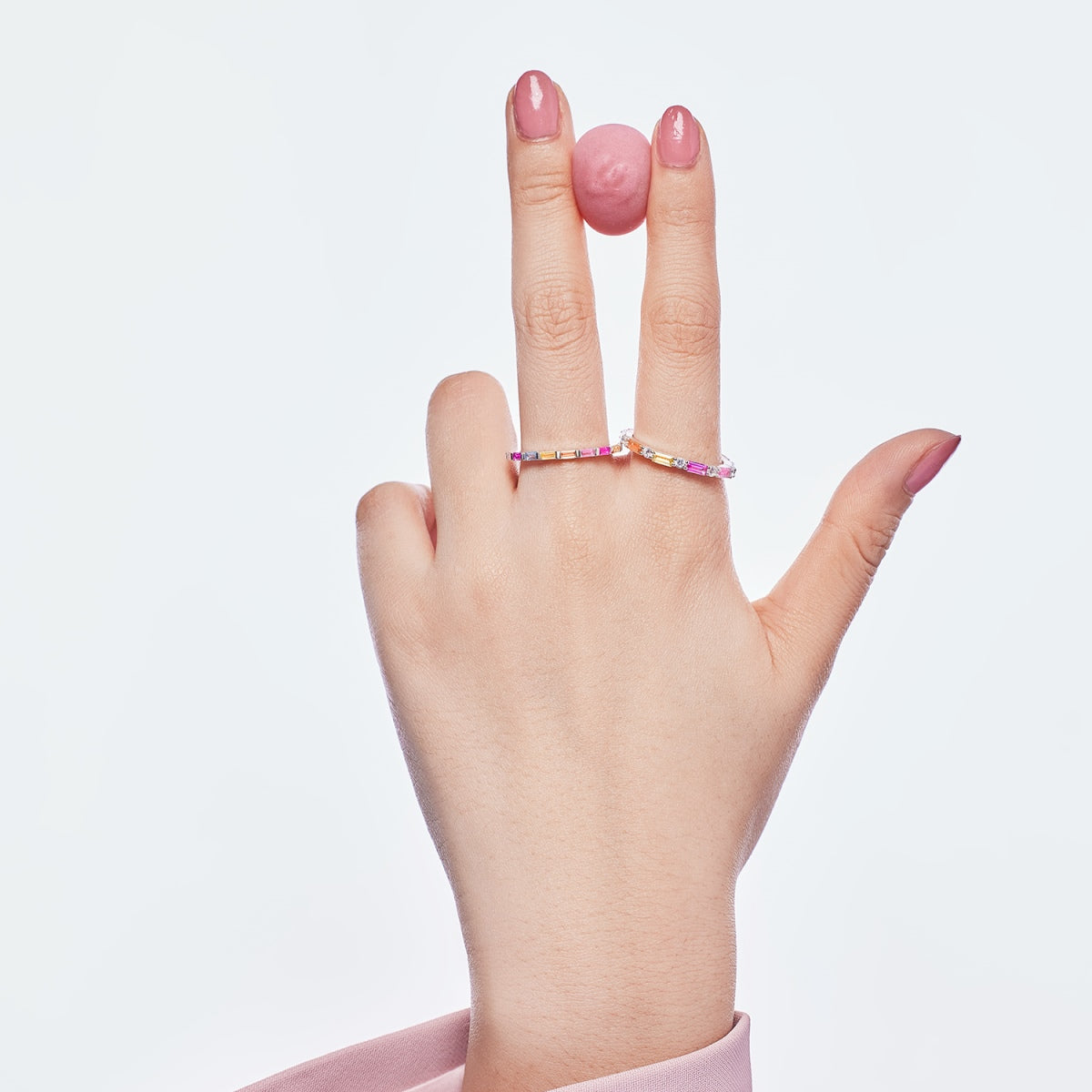 [Kismet Jewels ]Lively In Shades Elegant Radiant Cut Daily Ring
