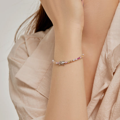 [Kismet Jewels ]Delicate Romantic Heart Shape Lover Bracelet