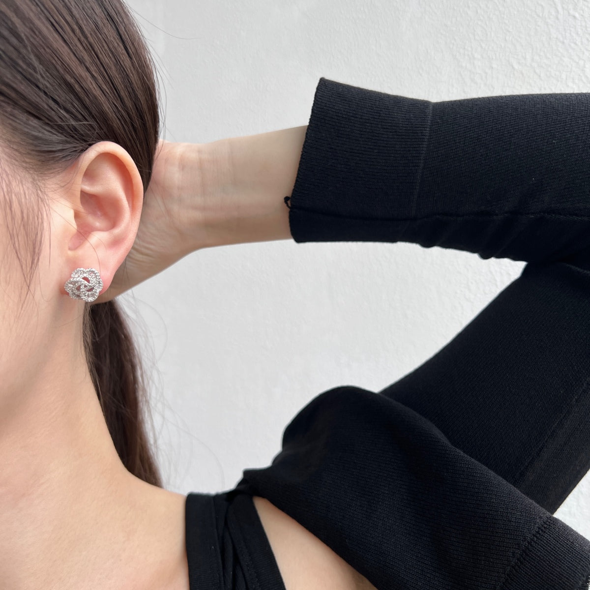 [Kismet Jewels ]Exquisite Flower Shape Daily Earrings