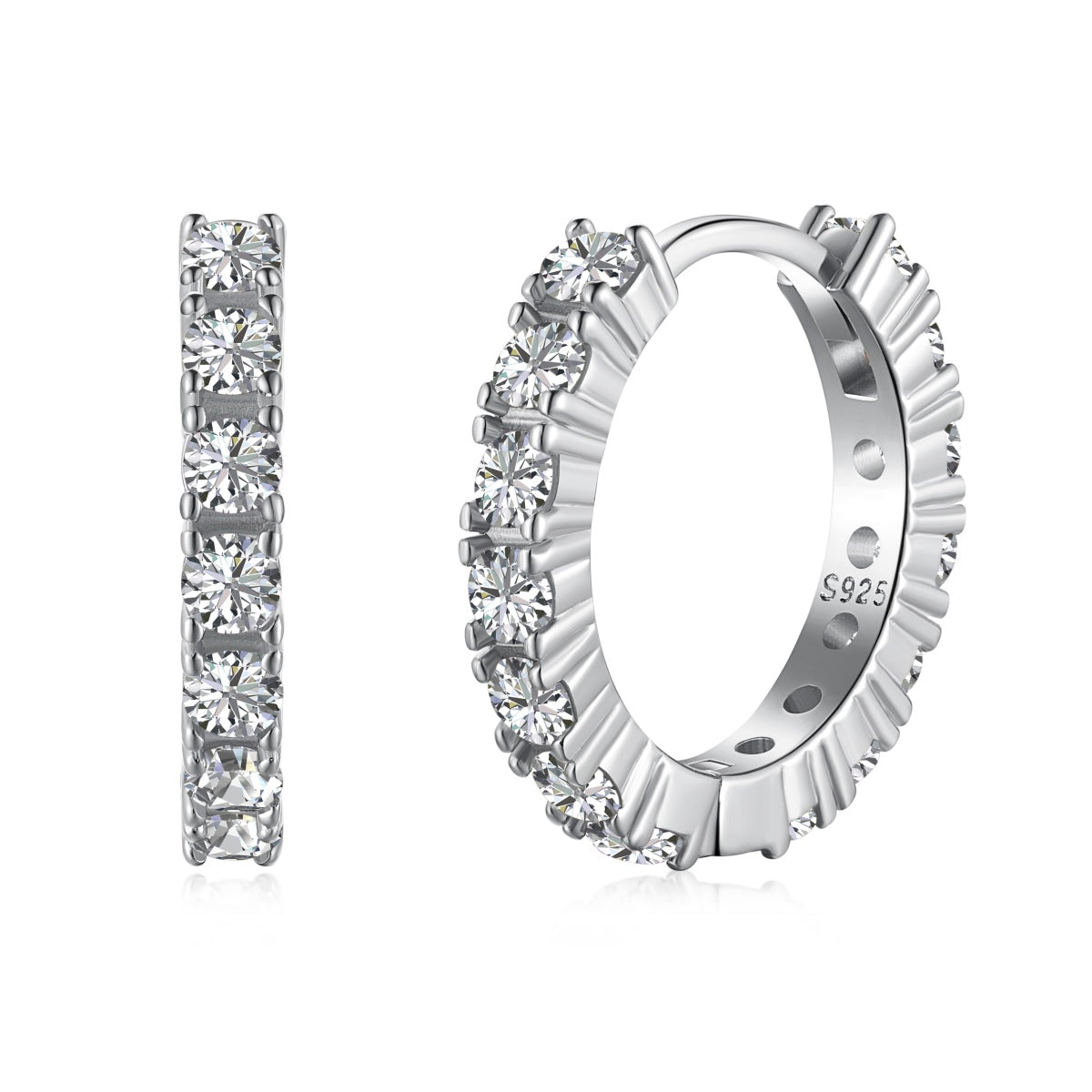 [Kismet Jewels ]Radiant Colorful Round Cut Earrings