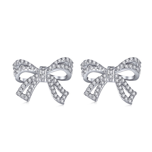 [Kismet Jewels ]Dainty Bow Shape Earrings