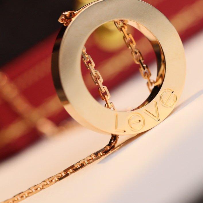 [Kismet Jewels ]LOVE NECKLACE ADJUSTABLE ROSE GOLD