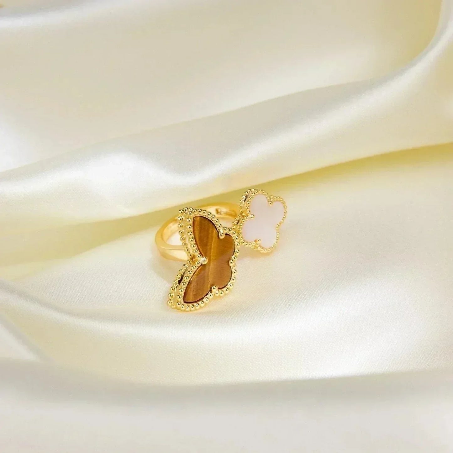 [Kismet Jewels ]LUCKY BETWEEN THE FINGER RING