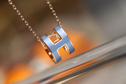 [Kismet Jewels ]POP H PEDANT PINK GOLD