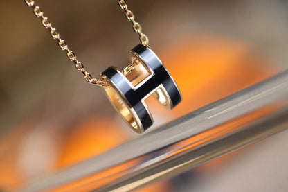 [Kismet Jewels ]POP H PEDANT PINK GOLD