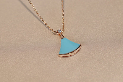 [Kismet Jewels ]DREAM NECKLACE TURQUOISE PINK GOLD