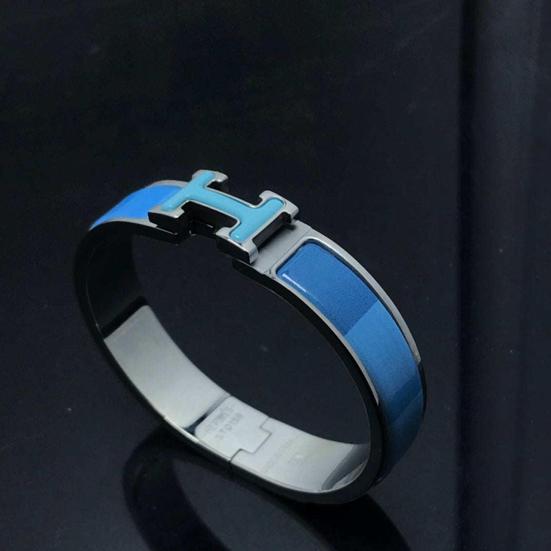 [Kismet Jewels ]H BRACELET BLUE RAINBOW CERAMIC