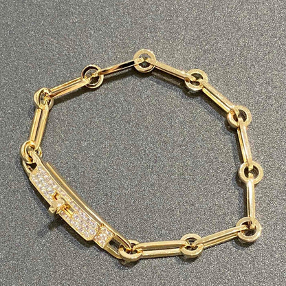 [Kismet Jewels ]CHAINE BRACELET SMALL MODEL DIAMOND