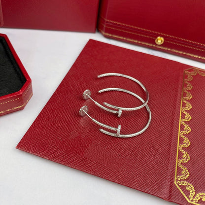 [Kismet Jewels ]JUSTE EARRINGS FULL DIAMONDS 1.8MM