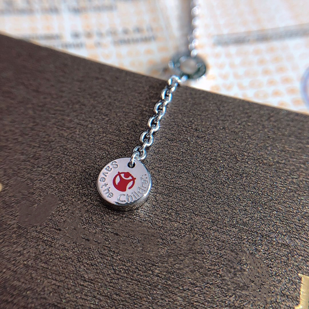 [Kismet Jewels ]ZERO 1 BLACK CERAMIC SILVER NECKLACE