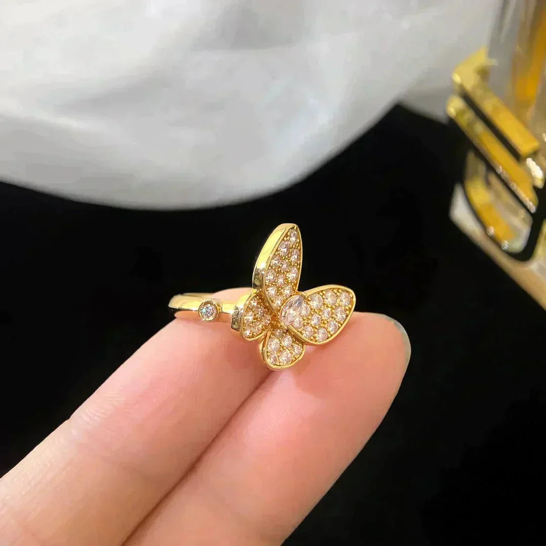 [Kismet Jewels ]BUTTERFLY DIAMOND RING