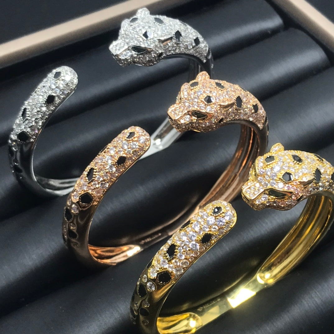 [Kismet Jewels ]PANTHERE BIG BRACELET DIAMONDS