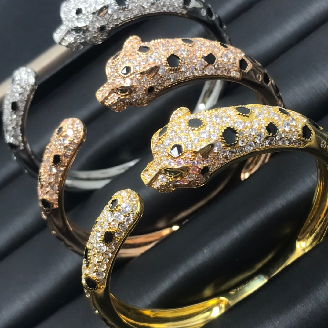 [Kismet Jewels ]PANTHERE BIG BRACELET DIAMONDS