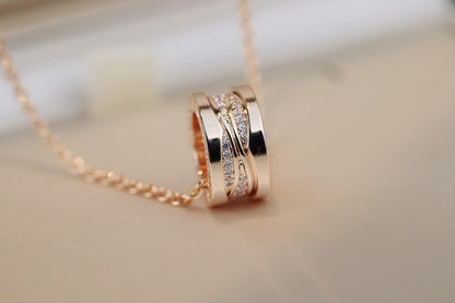 [Kismet Jewels ]ZERO 1 PINK GOLD DIAMOND NECKLACE