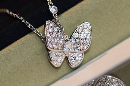 [Kismet Jewels ]BUTTERFLY DIAMOND NECKLACE