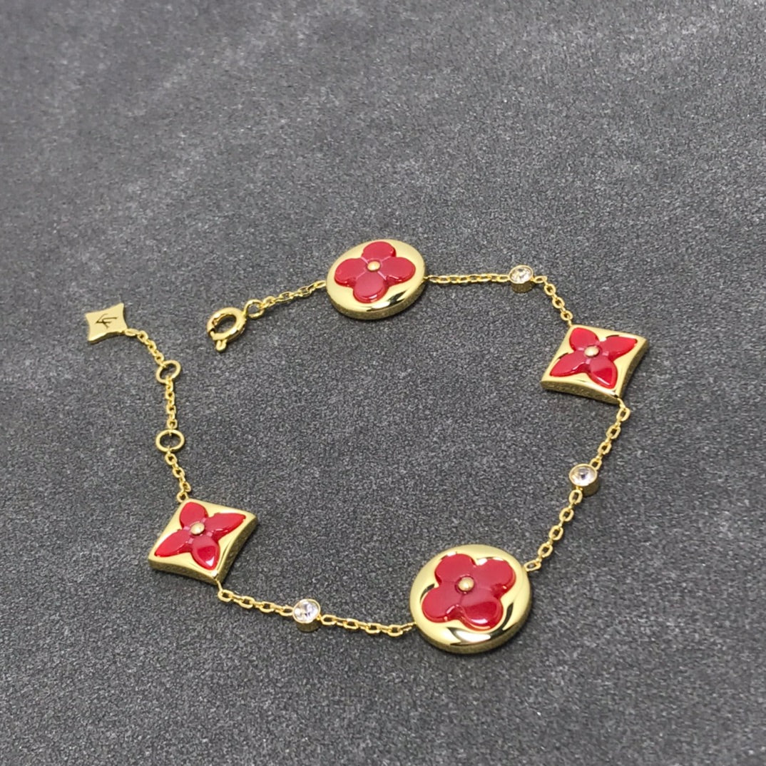 [Kismet Jewels ]STAR AND SUN CARNELIAN 4 MOTIFS 3 DIAMONDS