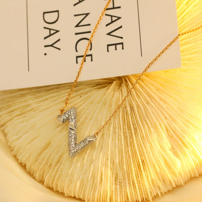 [Kismet Jewels ]VOLT SILVER DIAMOND PEDANT NECKLACE