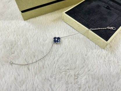 [Kismet Jewels ]CLOVER 1 MOTIF PIETERSITE BRACELET