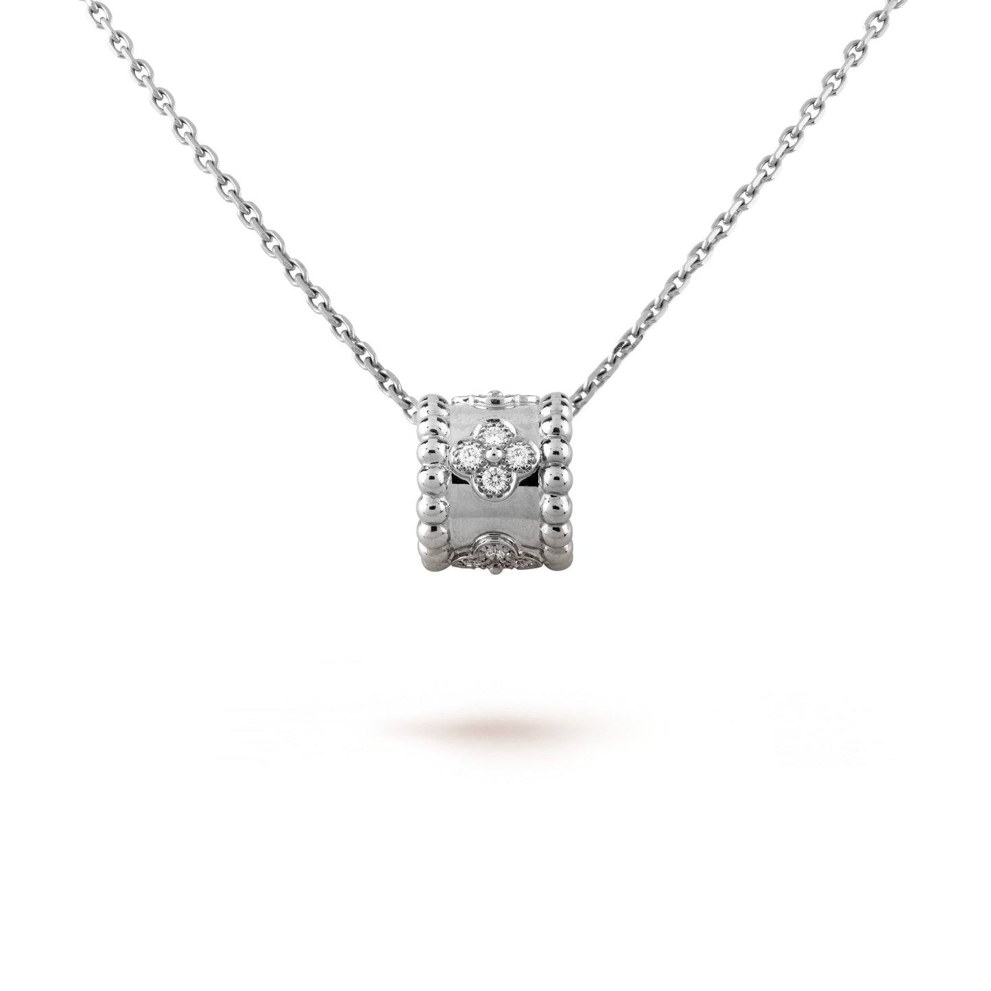 [Kismet Jewels ]PERLEE PEDANT SIVLER DIAMOND NECKLACE