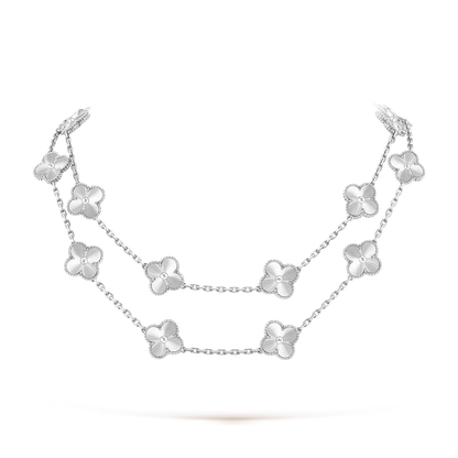 [Kismet Jewels ]CLOVER 20 MOTIFS  LASER SILVER