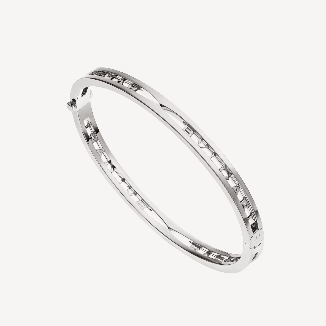 [Kismet Jewels ]ZERO 1 SPIRAL LOGO SILVER BRACELET