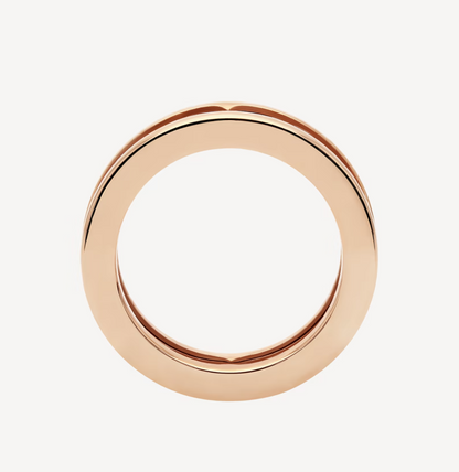 [Kismet Jewels ]ZERO 1 ONE-BAND WITH OPENWORK LOGO SPIRAL RING