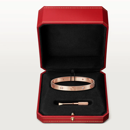 [Kismet Jewels ]LOVE BRACELET 6.1MM 4 DIAMONDS