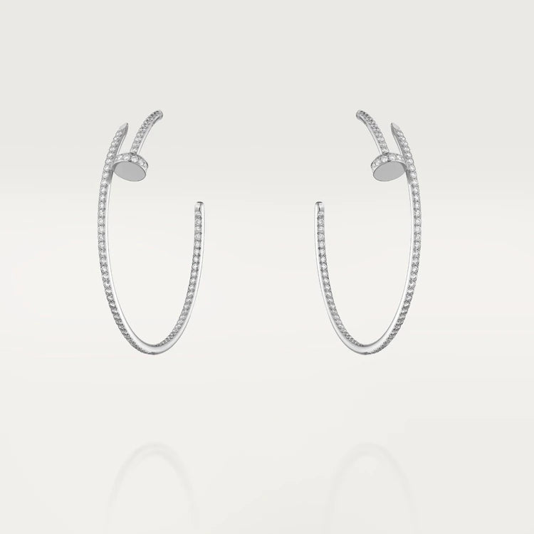 [Kismet Jewels ]JUSTE EARRINGS FULL DIAMONDS 1.8MM