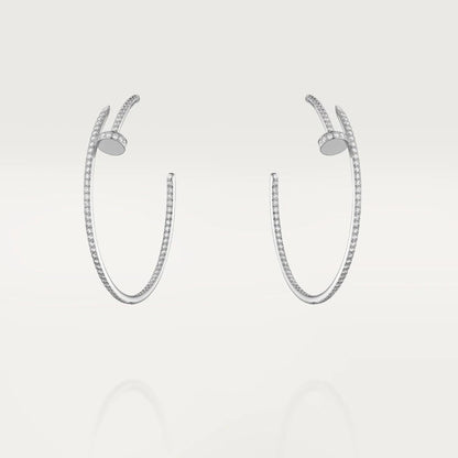 [Kismet Jewels ]JUSTE EARRINGS FULL DIAMONDS 1.8MM